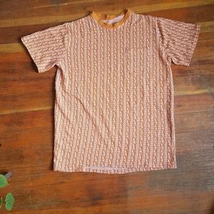 *SOLD VIA DEPOP* Retro handmade shirt w pocket